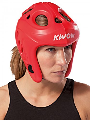 Kwon Shocklite Kopfschutz CE in 5 Farben, rot, Gr. L/XL von Kwon
