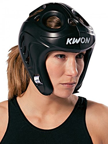Kwon Shocklite Kopfschutz CE in 5 Farben, schwarz, Gr. S/M von Kwon