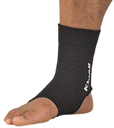 KWON Uni Elastische Fußbandage, schwarz, L, 4051703 von Kwon