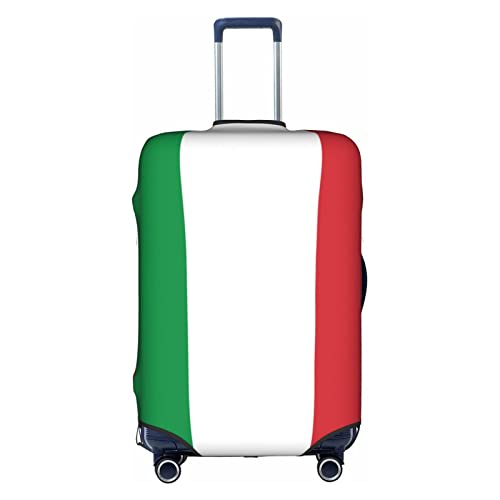 Kyliele Italien-Flagge, Reisekoffer, staubdicht, Gepäckschutz, Gepäckkoffer, Zubehör, Urlaub, weiß, S von Kyliele