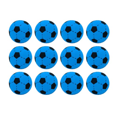 Kyto Softball 20cm Schaumstoff Ball | Fußball für Outdoor und Indoor | geeignet für Kinder ab 36 Monaten (12 Bälle, blau) von Kyto