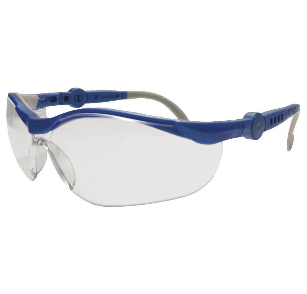 L+D Upixx Arbeitsschutzbrille L+D Upixx 2675 Schutzbrille Blau, Grau EN 166-1 DIN 166-1 von L+D Upixx
