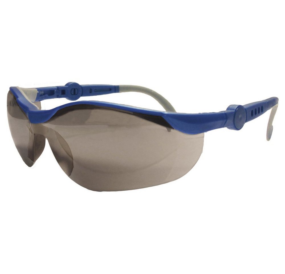 L+D Upixx Arbeitsschutzbrille L+D Upixx 26752 Schutzbrille verspiegelt Blau, Grau EN 166-1 DIN 166- von L+D Upixx