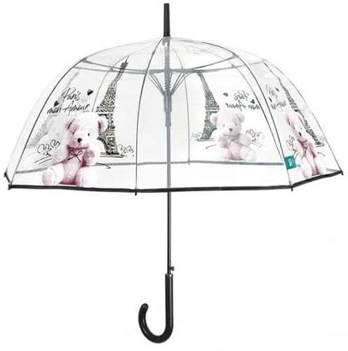 Paraguas Sra. Largo. Auto. Fiberglas. POE cúpula. Transparente PARIS-OSITO. von L-MEIQUN