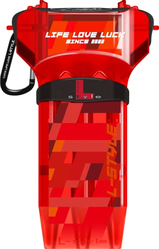 L-Style Dart Case Krystal One von Thor-Sports in diversen Farben/Darts Wallet/Hardcase (Krystal One 2023 M9, red) von L-style
