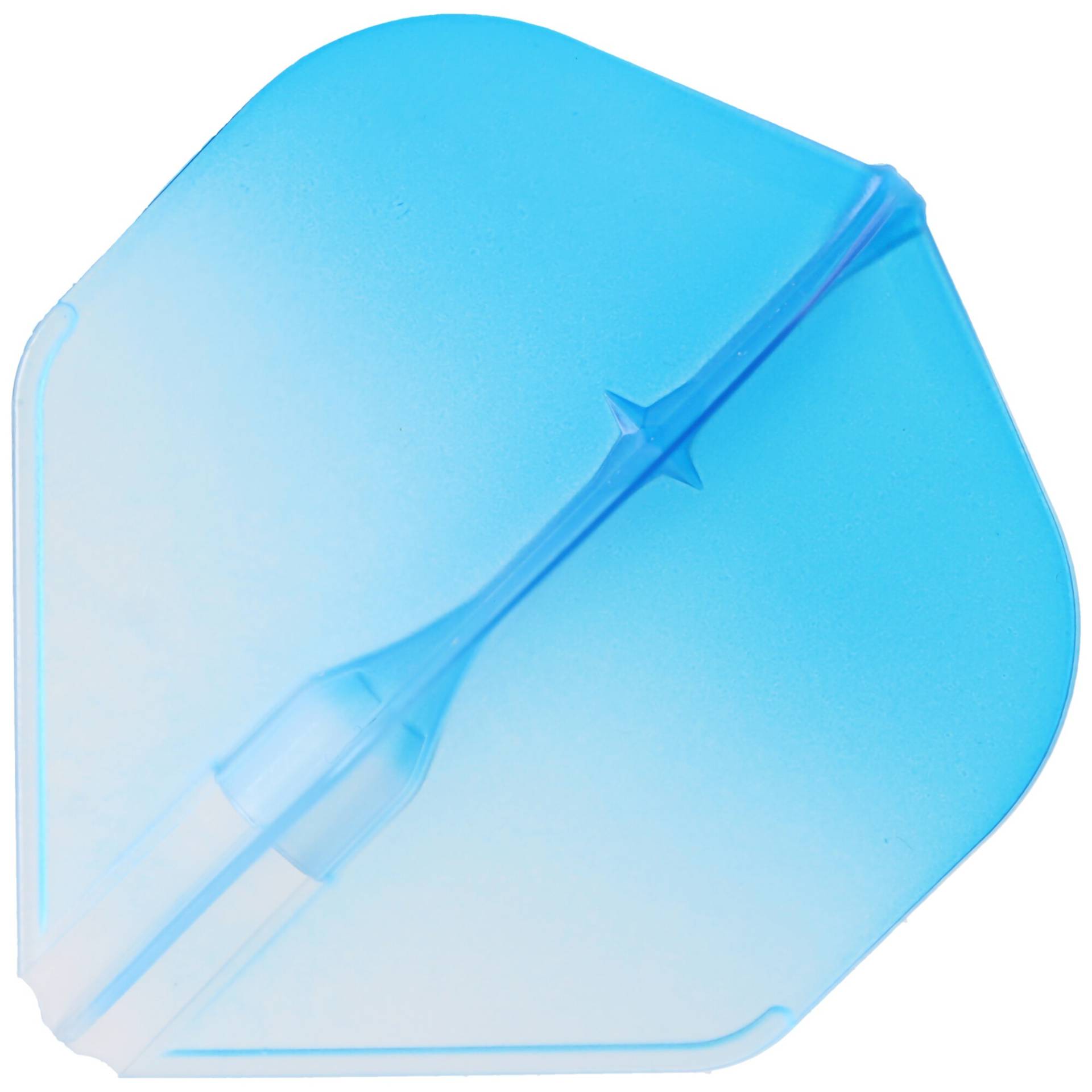 L-Style EZ L1 TwoTone Dartflight, integrierte Champagne Rings, blau, 3 Stück von L-Style