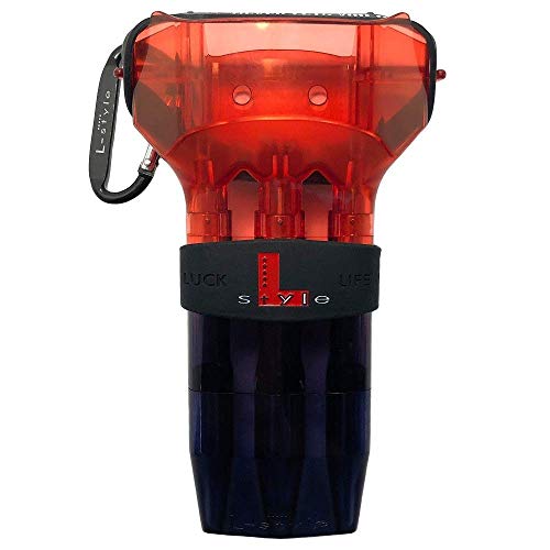 L-Style - Krystal One Case - N9 Twin Color Farbe Rot-Schwarz von L-style