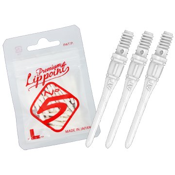 L-Style Premium Lippoint Softdartspitzen No. 5 - 30er Beutel (Weiß) von LSTYLE