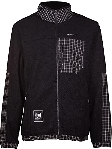 L1 Premium Goods Herren Ski- Snowboardjacke Onyx Jacket 22 Recycled Fleece Layer DWR beschichtet, Black, L von L1