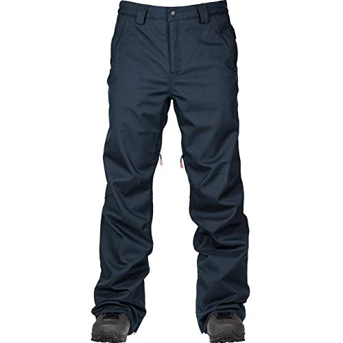 L1 Premium Goods Herren Slim Chino Pant '21 Hose Wasserabweisend Atmungsaktiv Snowboardhose Men, Ink, L von L1