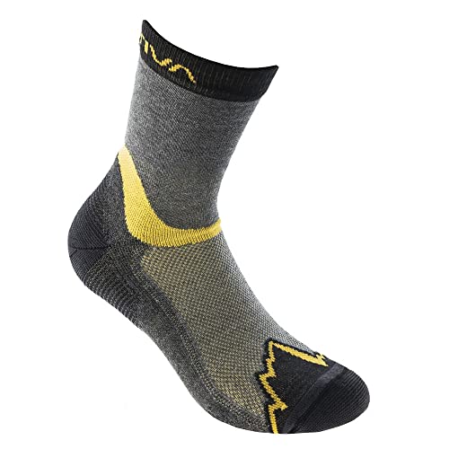 LA SPORTIVA X-Cursion Socks Black/Yellow von LA SPORTIVA