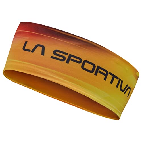 La Sportiva Strike Stirnband, Yellow-Black, L von LA SPORTIVA
