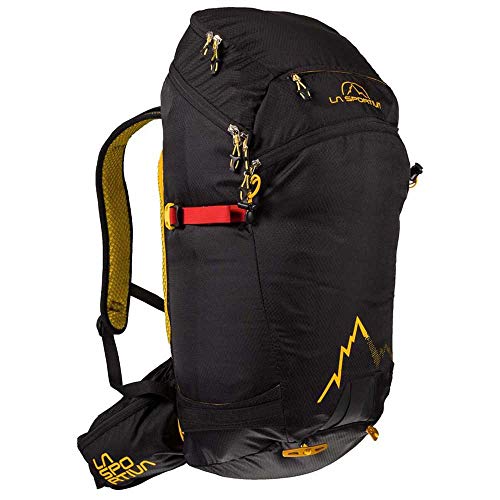 La Sportiva Sunlite Backpack Gelb-Schwarz - Rouster vielseitiger Skitourenrucksack, 40l, Größe 40l - Farbe Black - Yello von LA SPORTIVA