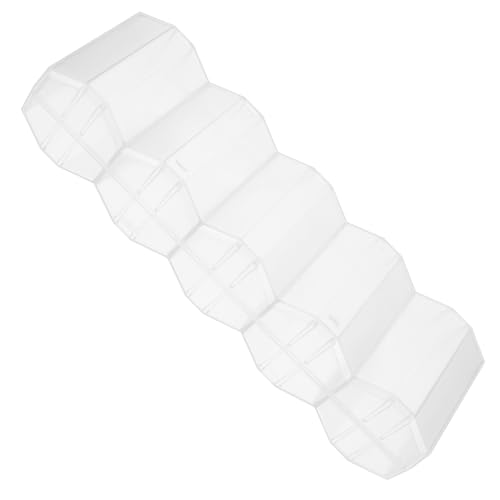LABRIMP Poker Chip Case Transparent mit Großer Kapazität Robuster Chips Aufbewahrungsbox Langsam und Leicht Tragbar von LABRIMP