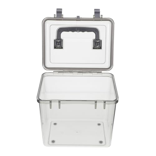 LABRIMP Tragbare Kameraobjektiv Aufbewahrungsbox Robust Großer Fassungsvermögen Multifunktional mit Praktischem Griff für Outdoor und Haushalt von LABRIMP