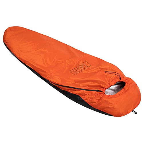 LACD Unisex – Erwachsene Bivy Bag B I WP Breathable Schlafsäcke, Orange-Grau, 20x9cm von LACD