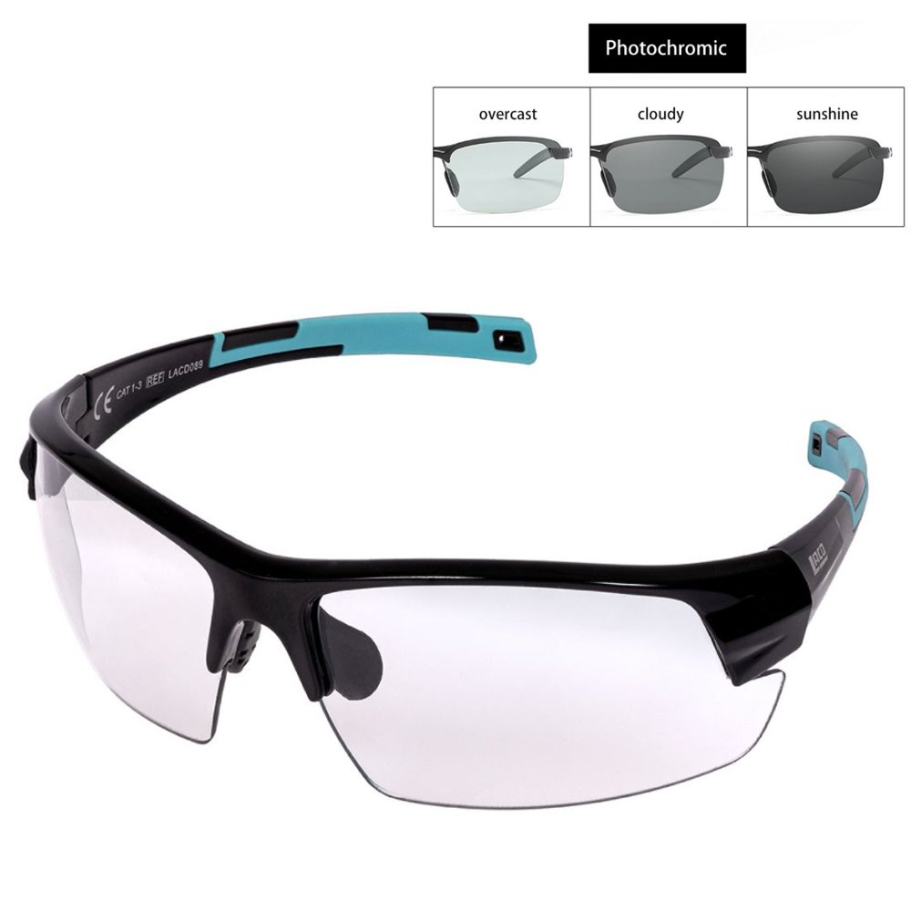 LACD -  Photochromic Sport- Sonnenbrille mit selbstönenden Gläser der Cat.1 bis 3 - Mod. 089 von LACD