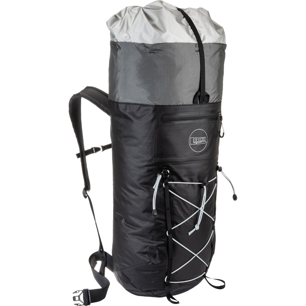 LACD RollUp Mountain Backpack WP 45 Liter Ruckack, blk edition von LACD