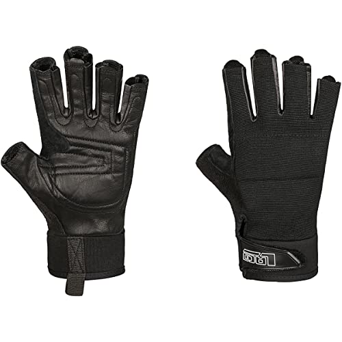 LACD Unisex – Erwachsene Gloves Heavy Duty Size M Kletterhandschuhe, Black, M von LACD