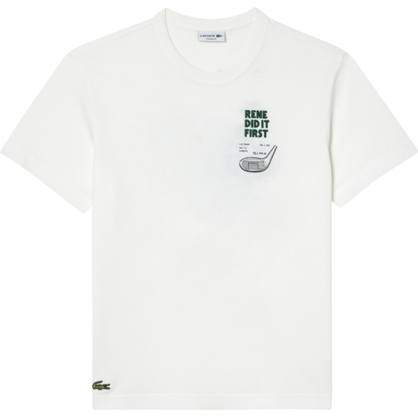 LACOSTE T-Shirt creme von LACOSTE