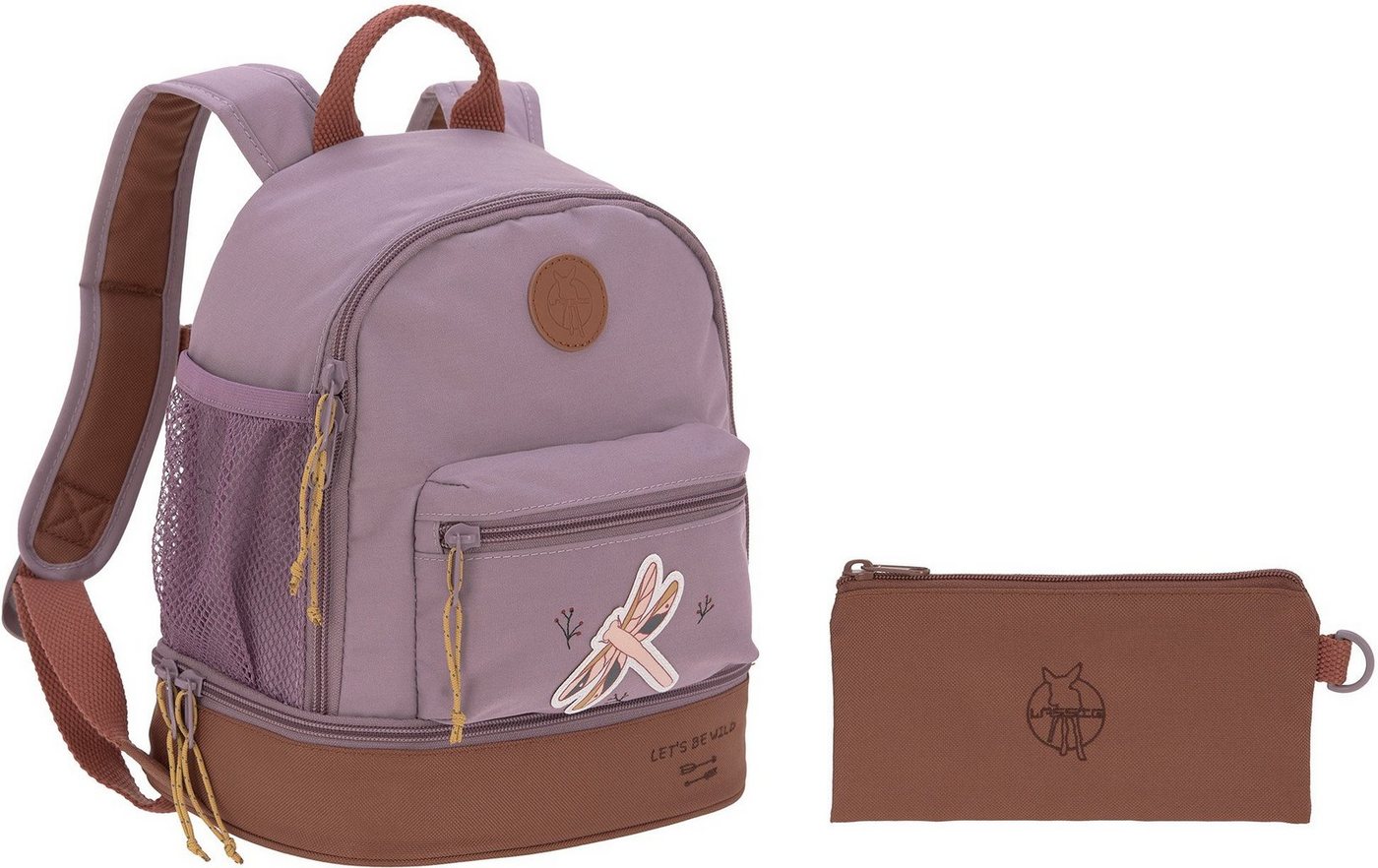 LÄSSIG Kinderrucksack Adventure, Dragonfly, Mini Backpack, PETA-approved vegan von LÄSSIG