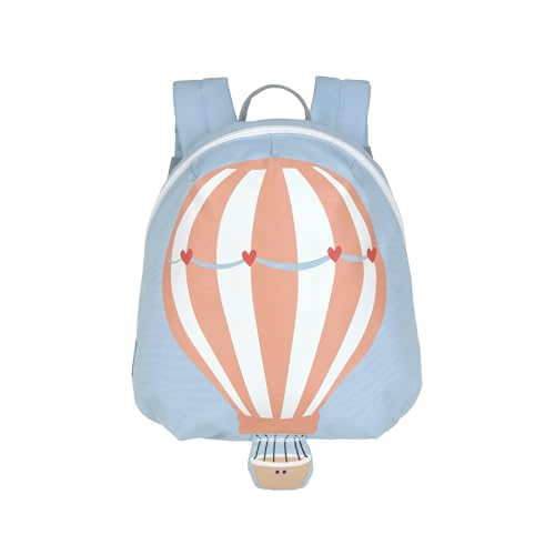 LÄSSIG Kleiner Kinderrucksack für Kita Kindertasche Krippenrucksack mit Brustgurt, 20 x 9.5 x 24 cm, 3,5 L/Tiny Backpack Balloon von LÄSSIG