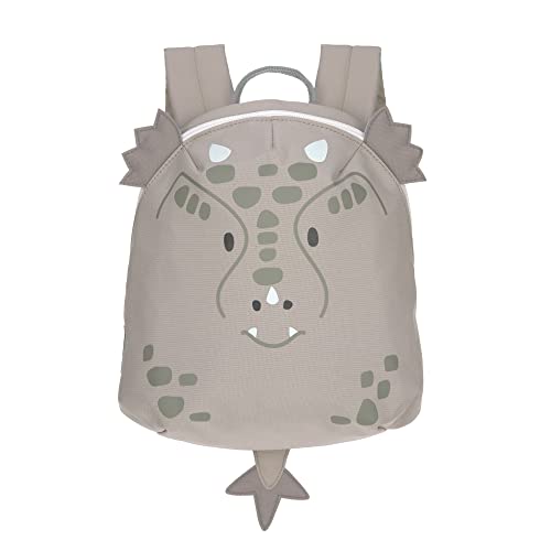 LÄSSIG Kleiner Kinderrucksack für Kita Kindertasche Krippenrucksack mit Brustgurt, 20 x 9.5 x 24 cm, 3,5 L/Tiny Backpack Drache von LÄSSIG