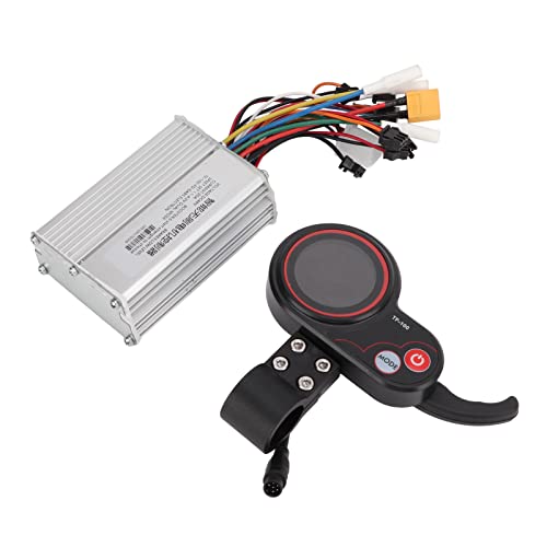 LAJS Elektroroller Controller Kit, 48V 20A Controller mit Display Sensitive Bremsen Einfache Installation Wärmeableitung für KUGOO M4 von LAJS