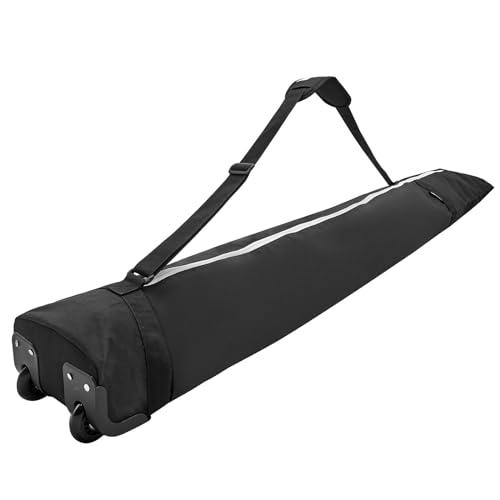 LAMDNL Snowboardtasche mit Rollen, gepolsterte Snowboardtasche und Skitasche, wasserdichte Reisetasche für Snowboardbrillen, Ripstop-Polyester-Tasche von LAMDNL