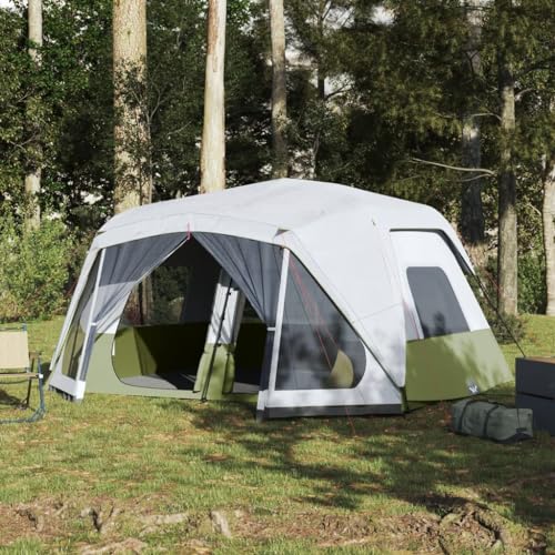 Campingzelt mit Hellgrün 443x437x229 cm, LAPOOH Caming Zelt, Camping Markise Zelt, Camping Tents, Camping-Zelt - 94301 von LAPOOH