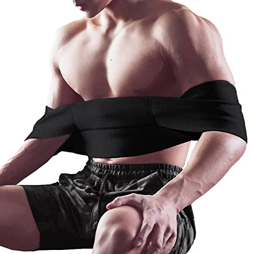 Bench Press Slingshot Band, Power Weight Lifting Training Fitness Erhöhung Kraft Push Up Gym Workout (schwarz) von LARA STAR