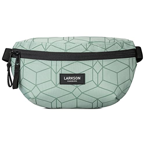 LARKSON Bauchtasche Damen & Herren Mint - Finn - Hüfttasche für Sport Outdoor Stadt - Gürteltasche Stylisch für Festival - Crossbody Bag mit Gurt - Wasserabweisend von LARKSON