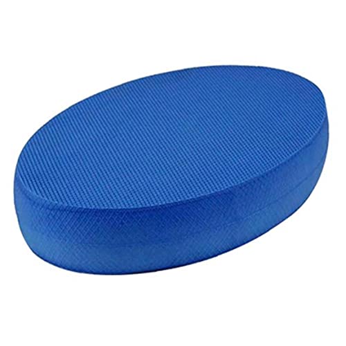 1 Stück Oval Pads Yoga Schaumplatte Kleine Runde Knie Pad Yoga Mats Fitnessschaumbrett Pad Blau von LAVALINK