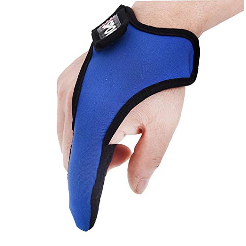 LAVALINK Anti-rutsch-Fishing Glove Professionelle Einzel-Finger-Handschuhe Fingerling-Schutz Finger Unisex-elastisches Band-handschuh Für Outdoor Angeln von LAVALINK