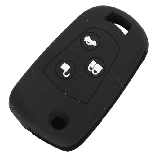 LBXKJQ Weiche Silikon-Autoschlüssel-Schutzhülle, für Ford Focus Mondeo Fiesta von LBXKJQ