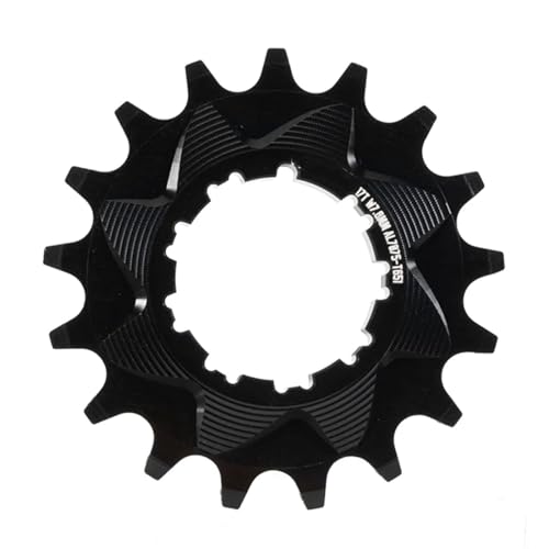 LCUVIMPEX Das Rad auf rädern. Single Speed Freilauf 13T-21T MTB Kassette COG Multicolor for 8/9/10 Geschwindigkeit Kette(Black,19T) von LCUVIMPEX