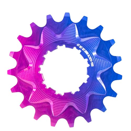 LCUVIMPEX Das Rad auf rädern. Single Speed Freilauf 13T-21T MTB Kassette COG Multicolor for 8/9/10 Geschwindigkeit Kette(Color,16T) von LCUVIMPEX
