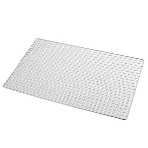 LCUVIMPEX EIN tragbarer Grill im freien, Wiederverwendbares BBQ-Grillnetz aus Edelstahl in Mehreren Größen(3.4 Frame 60x40cm) von LCUVIMPEX