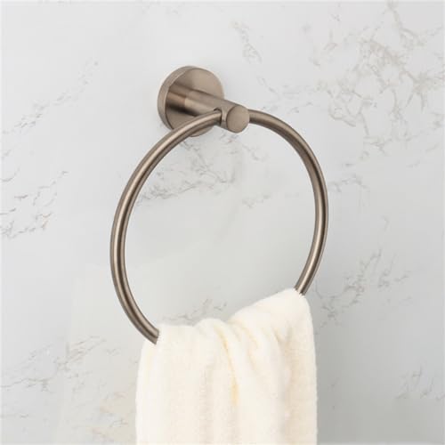 LDCBFTR Handtuchregal Bad Hardware 304 Edelstahl gebürstete Handtuch Rack Toilettenpapierhalter Seifenhalter Handtuch Rack Toilettenbad Zubehör Nickel Seifenhalter WFJ von LDCBFTR