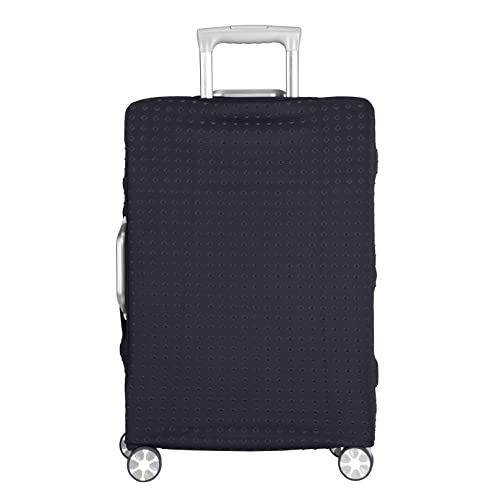 LEAFOREST Elastische Schutzhülle für Reisekoffer, Elastan, wasserabweisend, passend für Koffer mit 48,5-81 cm - Schwarz, M von LEAFOREST