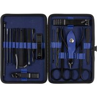 LEANDRO LIDO "Brescia" Maniküre/Pediküre Set 19-tlg navy von LEANDRO LIDO