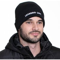 LEANDRO LIDO "Callata" Beanie Wintermütze schwarz von LEANDRO LIDO