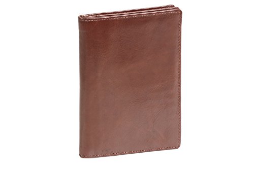 LEAS Brieftasche Echt-Leder, Dunkelbraun Special Edition von LEAS