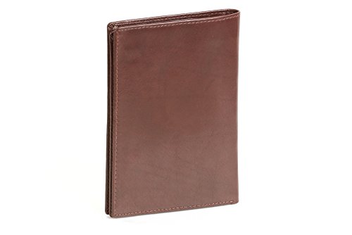 LEAS Brieftasche Echt-Leder, Dunkelbraun Special Edition von LEAS