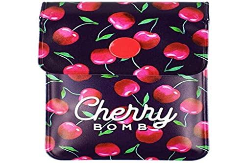 Legami PASH0020 Take Me Away Taschenaschenbecher, Cherry Bomb, 6 x 0.2 x 8.8 cm von LEGAMI