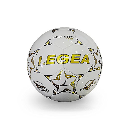 LEGEA Fußball Balls Line weiß/Gold 4 von Legea