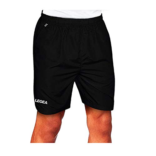 LEGEA Unisex-Erwachsene Olimpia Passeggio Badehose, Schwarz, M von Legea