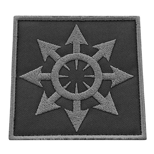 LEGEEON Subdued Chaos Star Arrows Cross Chaosphere Symbol of Eight Magic Morale Touch Fastener Patch von LEGEEON