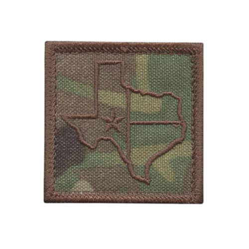 LEGEEON Texas State Out Silhouette Lone Star Multicam OCP USA Army Tactical Morale Touch Fastener Cap Patch von LEGEEON