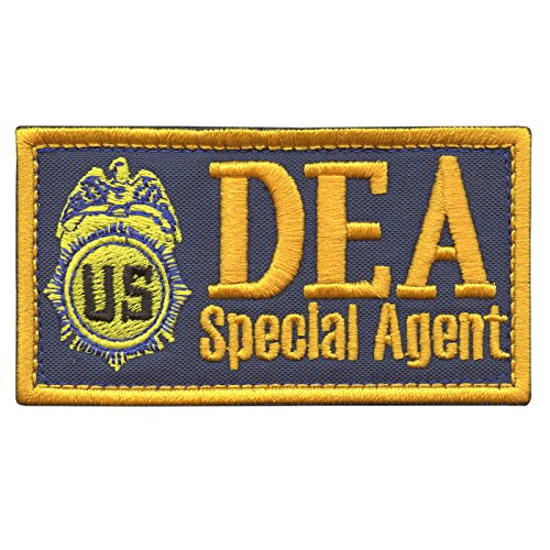 LEGEEON US DEA Special Agent Federal Touch Fastener Patch Drug Enforcement Marshal Dept Justice von LEGEEON